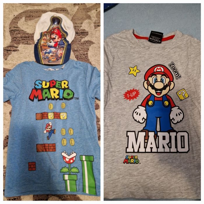 Set Mario 6ani 2 tricouri si sapca