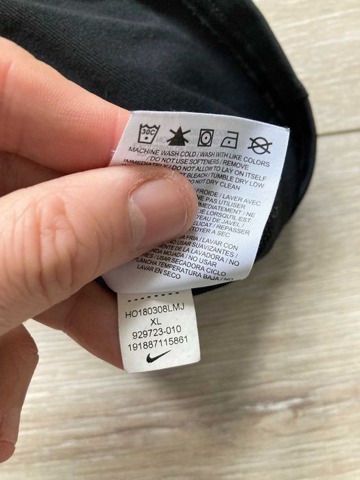 Найк Nike Therma Swoosh Dri Fit мъжка черна блуза фланела размер XL