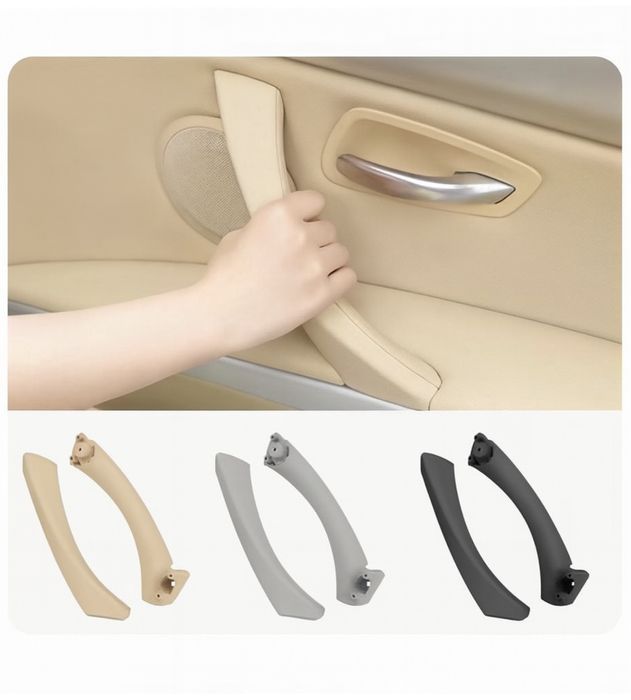 Maner usa interior dreapta portiera spate crem Bmw seria 3 E90 E91 E92