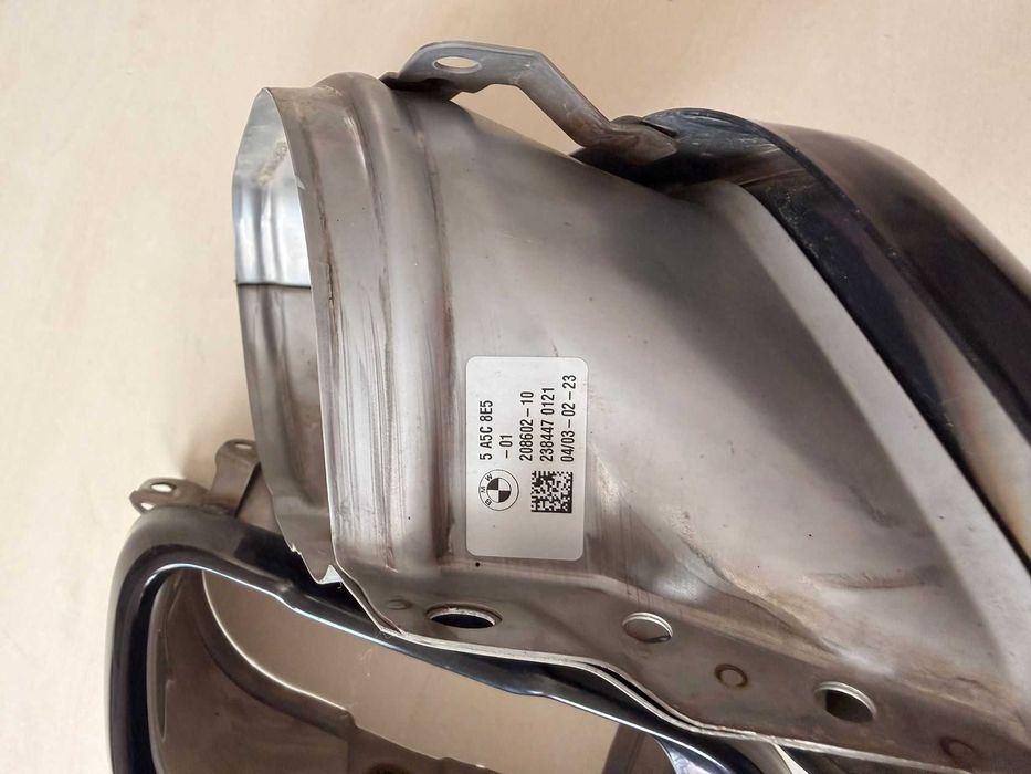 Ornamente evacuare tipsuri toba BMW X5 X6 X7 G05 G06 G07 negru shaddow