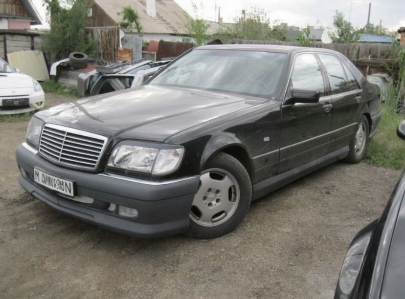 Бампер Mercedes W140 в стиле Wald Кабан