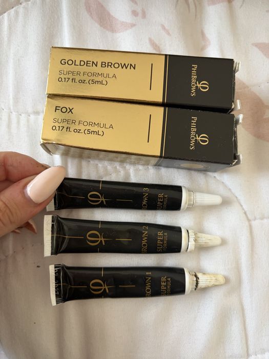 Phi Brows пигменти- 5цвята