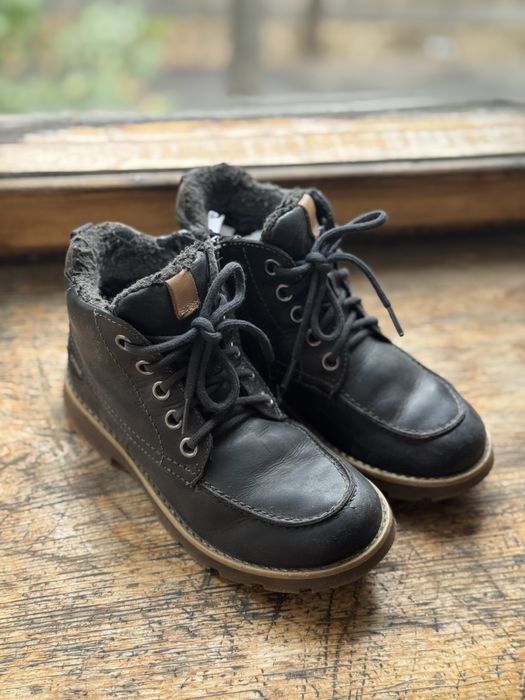 Clarks сапоги кожаные