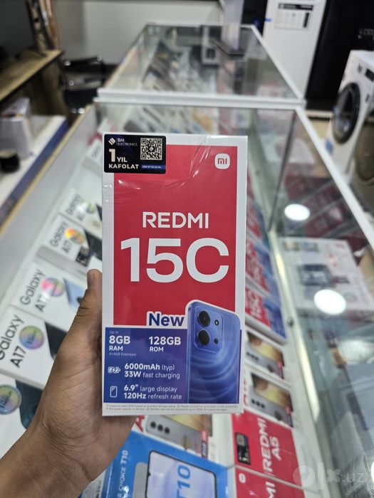 Redmi 15C 4/128 GB sotiladi

Redmi 15C 4/128 GB yangi, original smartf