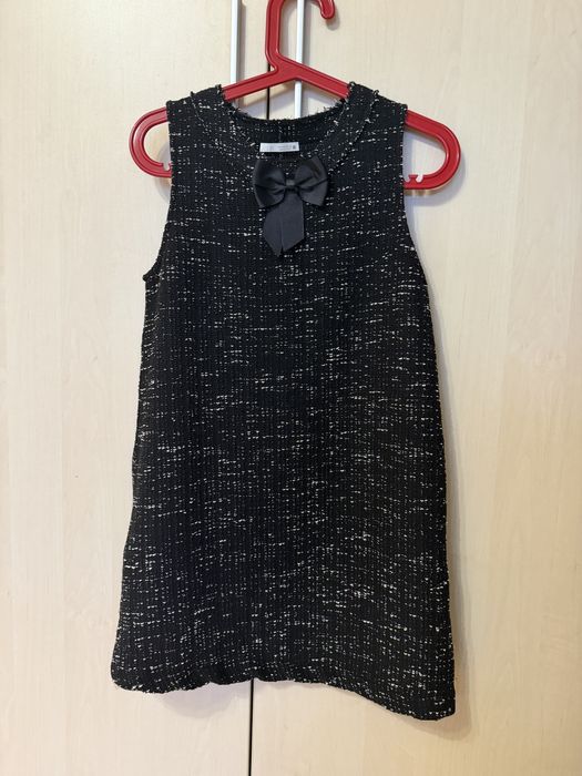 Черна къса рокля Zara