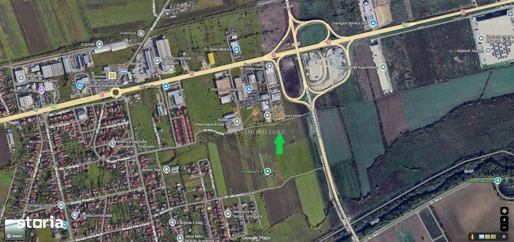 Teren servicii si logistica cu vizibilitate din Centura Timisoara