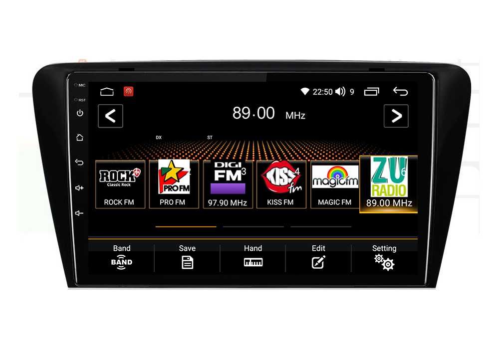 Navigatie Skoda Octavia3 android octacore 6+64GB DSP SIM Meniuri MIB2