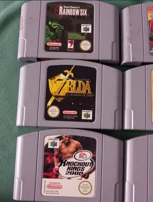 Lot 6 Jocuri Nintendo / Casete Consola Nintendo 64 / N64
