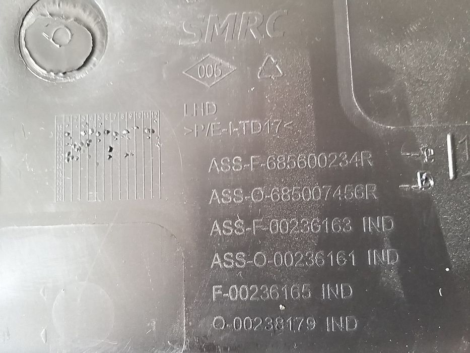 Torpedou renault express 2022 685600234r 685007456r 00236163 00236161