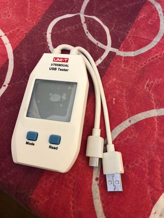 Мултиметър амперметър UNI-T UT658 Dual