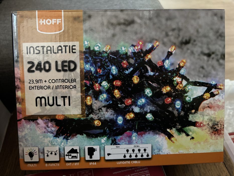 Instalatie led multicolora