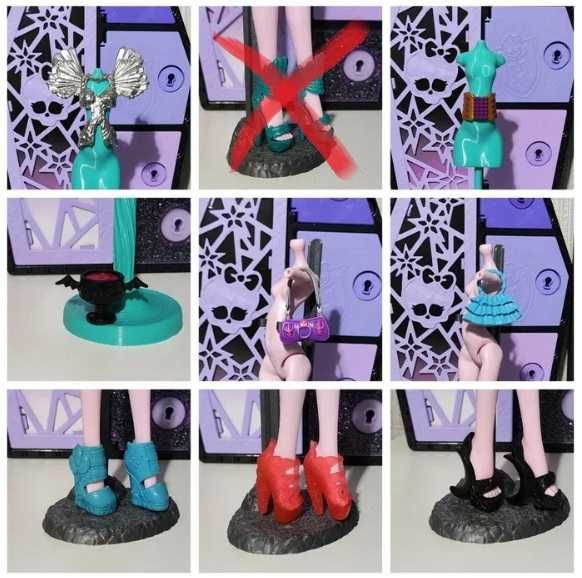 Обувь, сумки, аксессуры для Monster High, EAH, Bratz