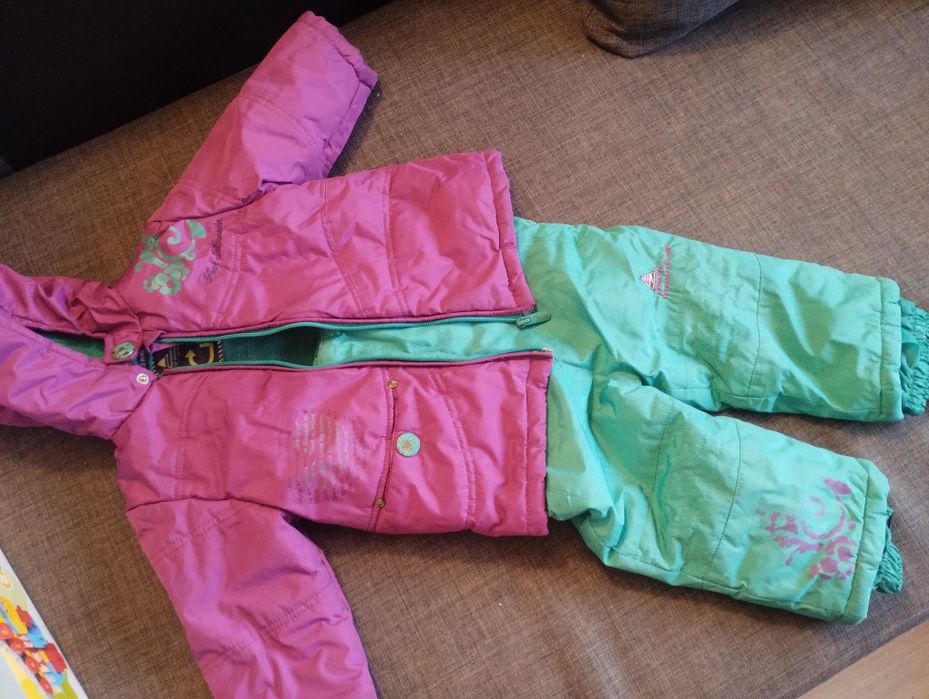 Ски яке и панталон, грейка, гащеризон 86