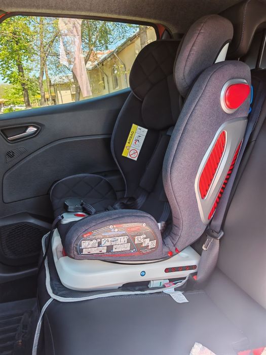 Scaun auto Isofix Lorelli Roto, rotativ 360 grade, 0-36kg negru