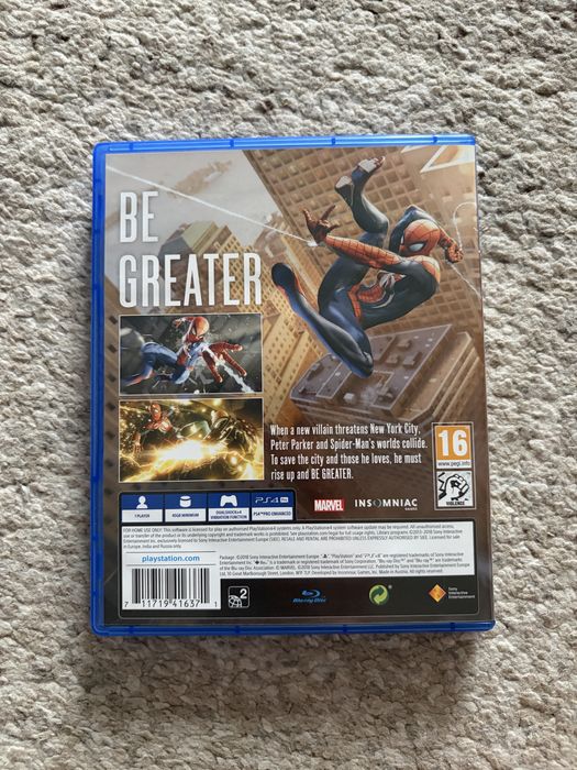 Spiderman 2018 PS4