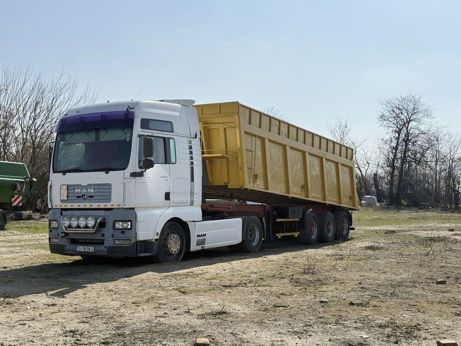 Vând benă de camion MAN TG 460 A XXI