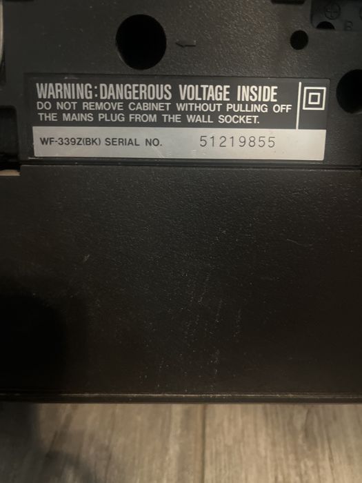 Магнитофон SHARP WF339Z(BK)