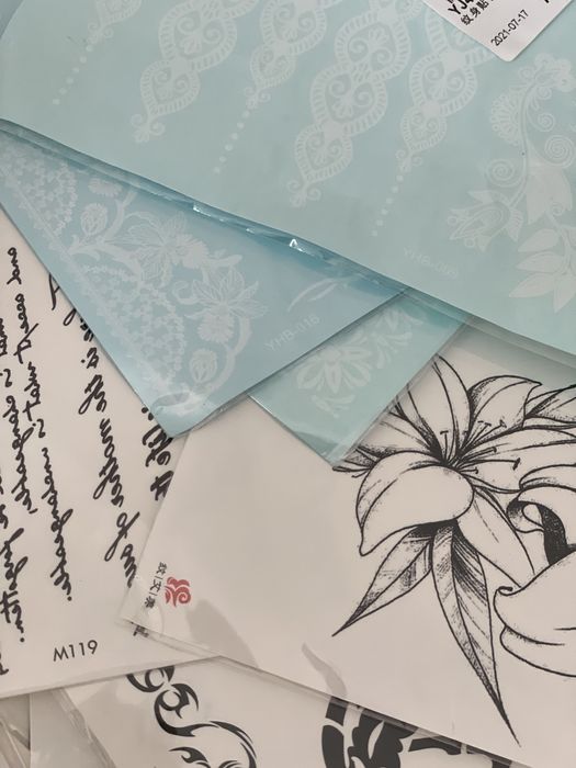 Временные татуировки