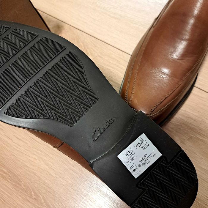 Нови мъжки обувки Clarks тип мокасина N 46