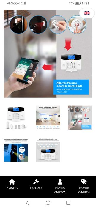 Смарт алармени системи PGST 18 части