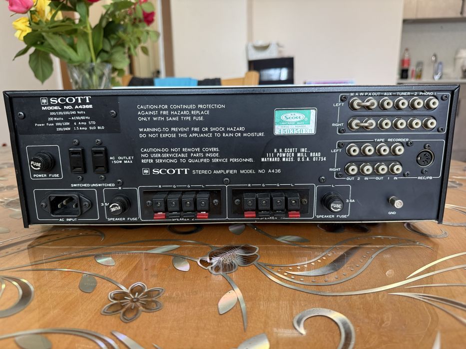 Scott A-436 Стерео усилвател