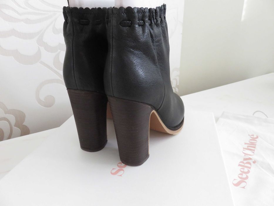 Кожени боти See By Chloe, 38,5 - 39