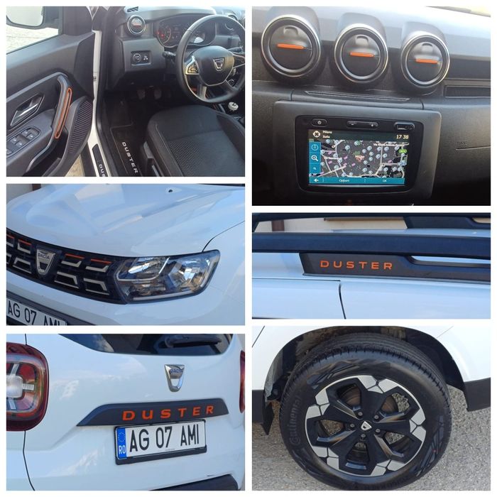 Noul Duster HJD 57000km Prestige Orange Edition NAVI Jante 18" benzina GPL Euro6