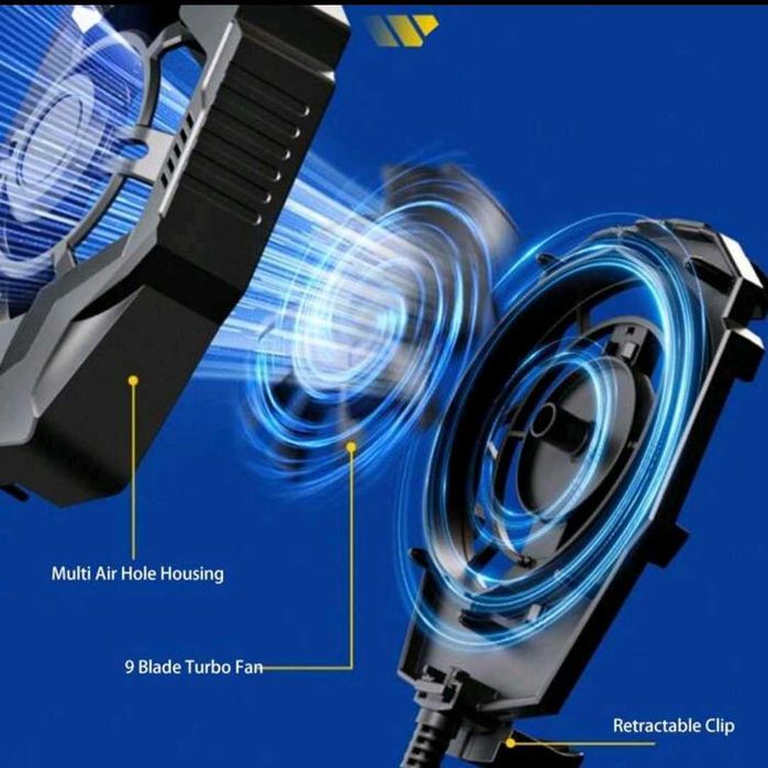 Cooler pentru telefon, pentru gaming intens