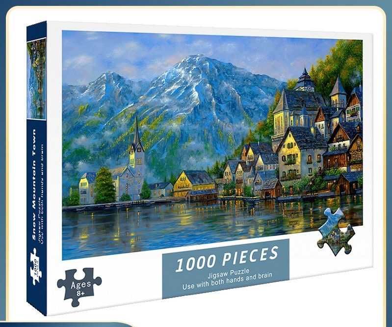 Абсолютно новый паззл 1000 деталей (puzzle, mozayka, мозаика, мозайка)