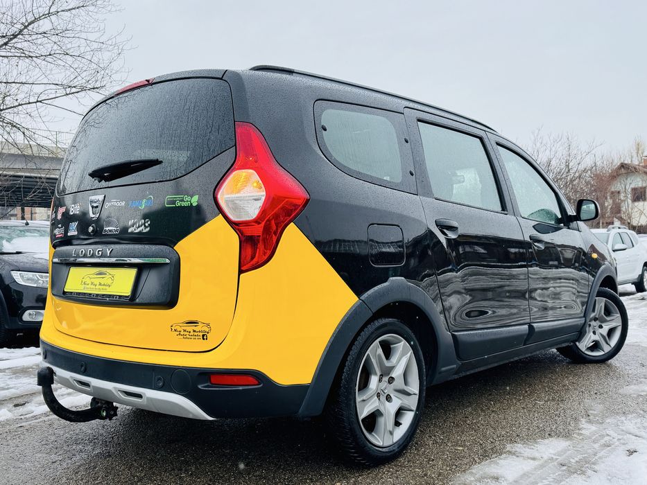 Dacia Lodgy Stepway 7 locuri, 1.5 dci , 2018, navigatie, scaune incalz