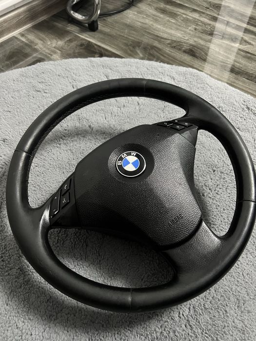 Volan Complet Bmw Seria 5 e60 / e61 Facelift Cheie Tip Cartela