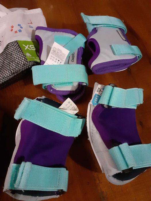 Каска, наколенки,  лакътници