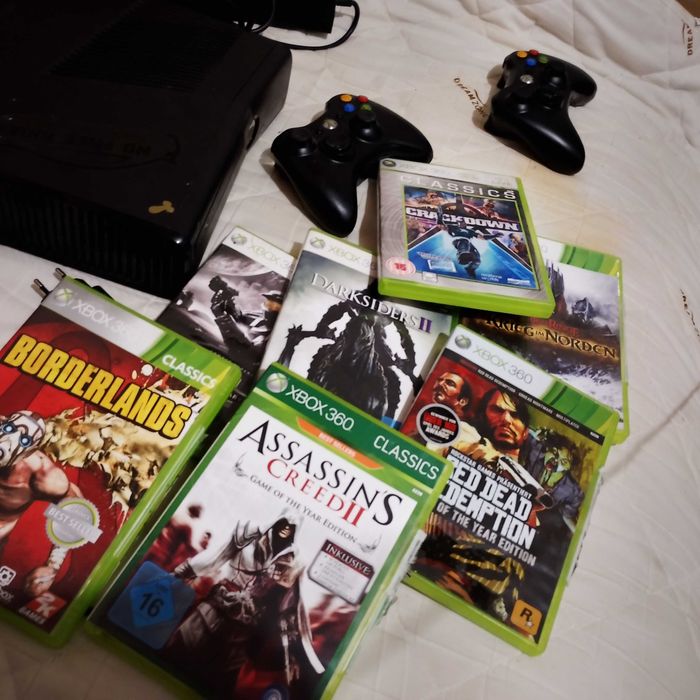 Xbox360 в много добро състояние запазена