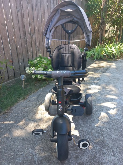 Tricicleta bicicleta QPLAY Rito , vârsta 10-72 luni pliabila