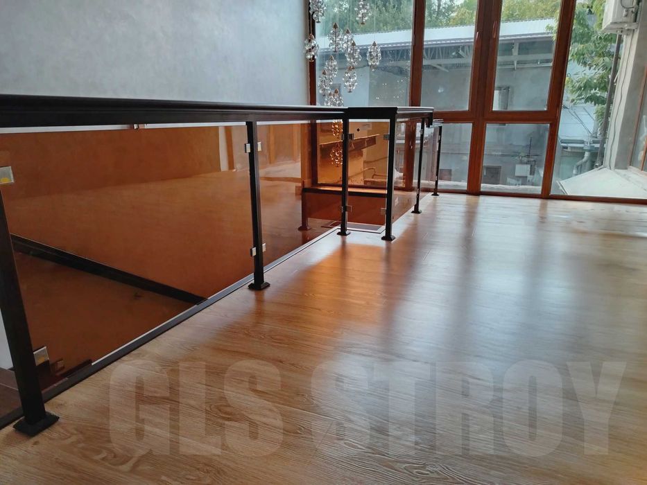 Перила, стеклянные перила, перегородки, perila oynalik, ограда, темир