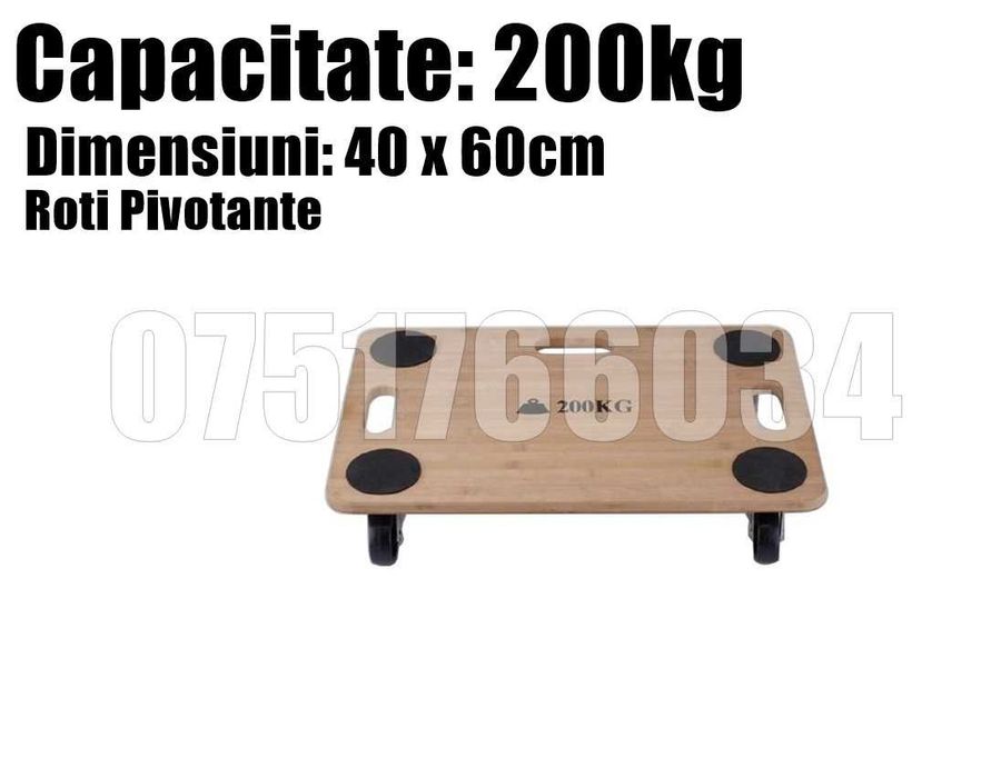 Carucior Platforma Carut Transport 150 250 300kg LivratGRATUIT GL