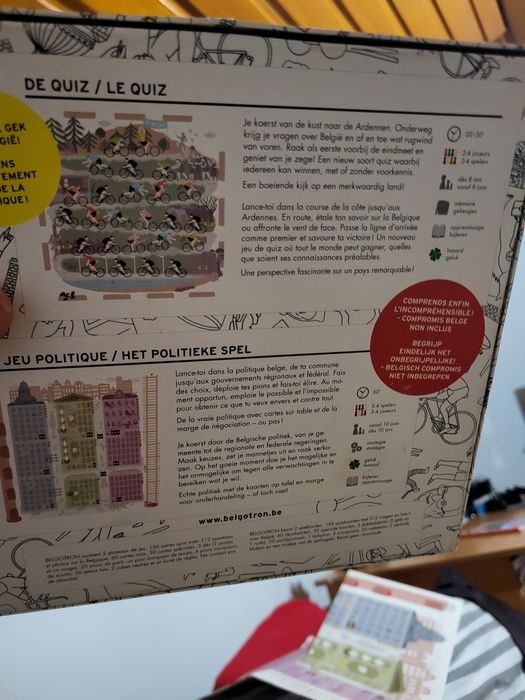 Board Game BELGOTRON – 2 Jocuri în 1