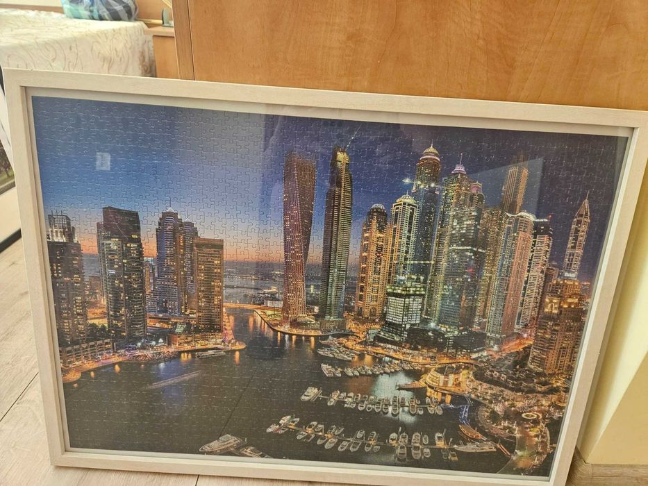 Пъзели, които са поставени в рамка