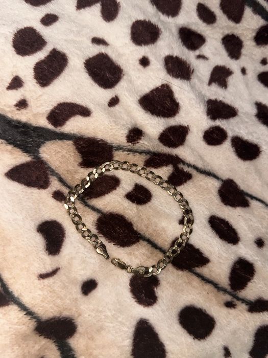 Brățară aur 14K model stil cuban