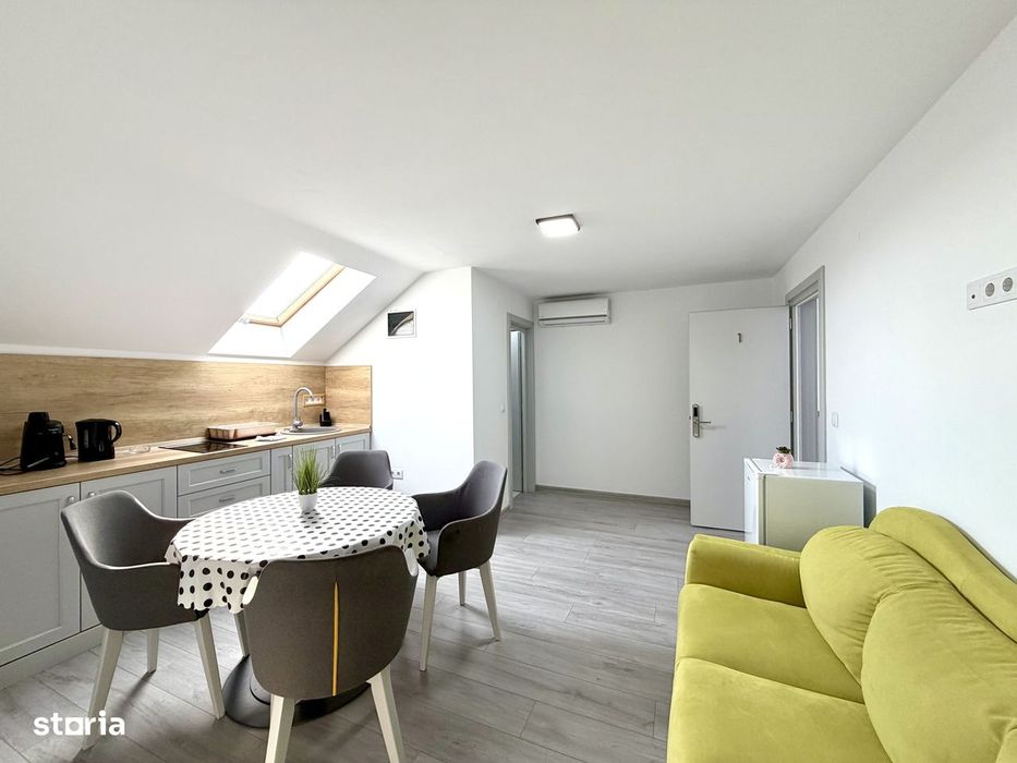 Apartament o cameră Construcție Nouă mobilat, utilat la cheie