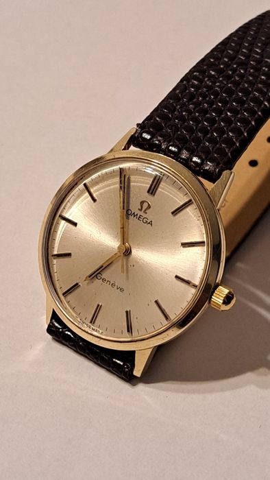 Ceas de Aur 14 K Omega Geneve