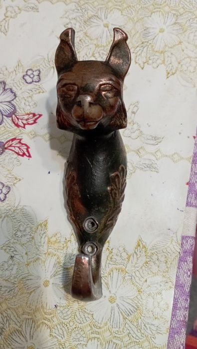 Солонка с ложечкой, вешалка-рысь