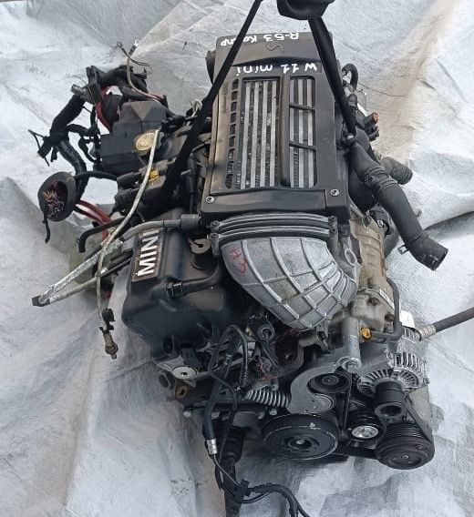 Двигатель Mini Cooper R53 W11 компрессор.