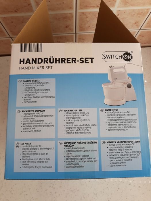 Mixer cu bol rotativ NOU