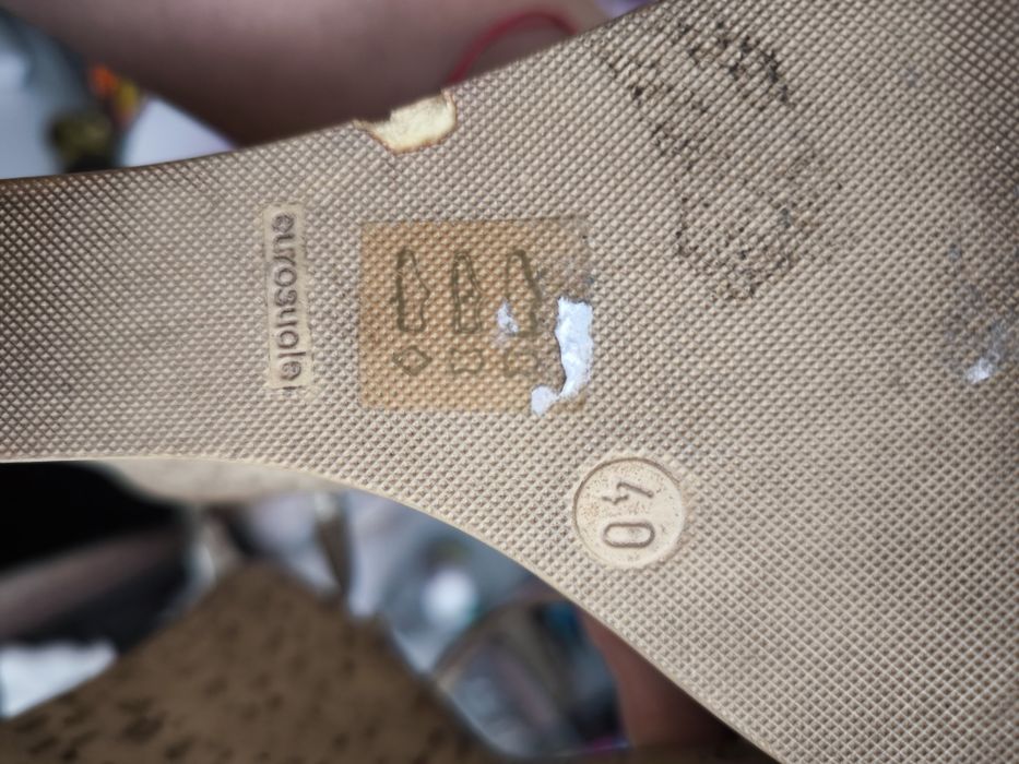 Sandale piele Elena Baroni Italy 40