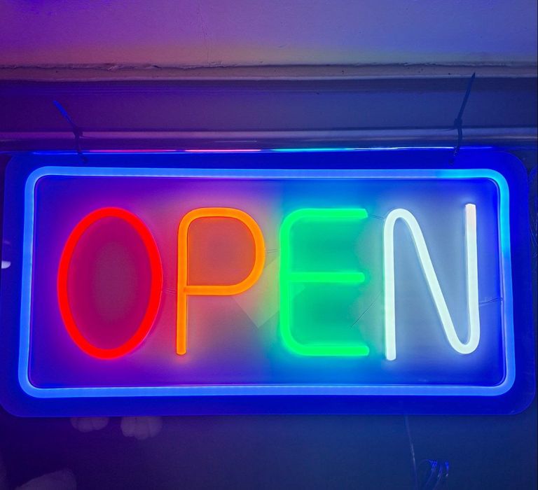 Tablichka Open ochiq otkrito tablo