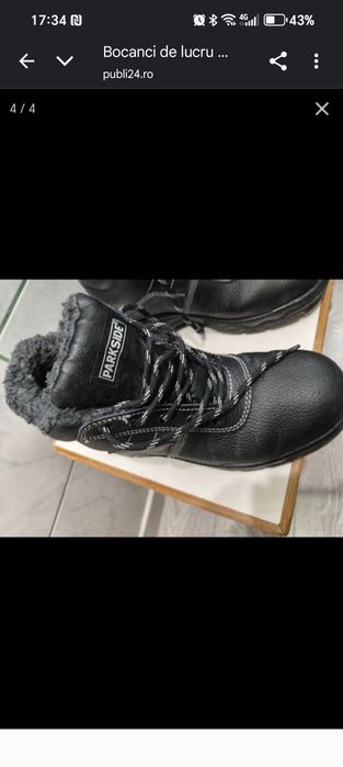 Echipament de lucru complet ,ciubica ,vesta pantalon ,bocanci