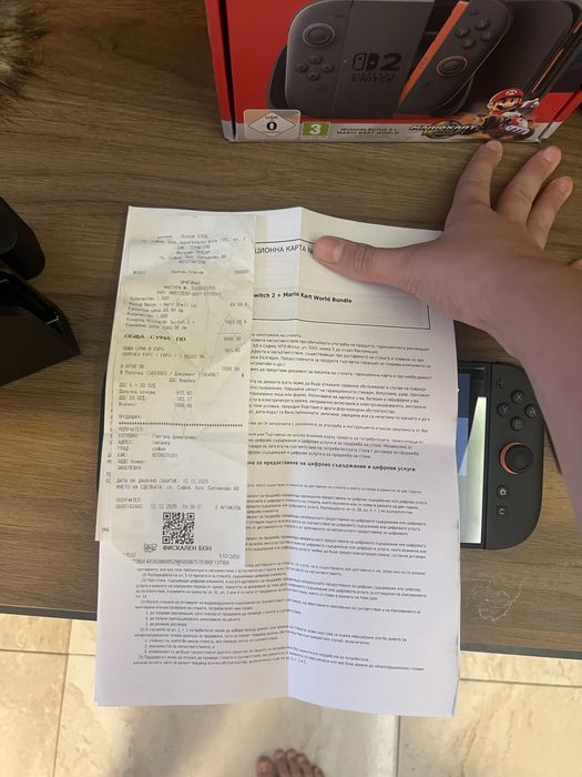 Nintendo Switch 2 с гаранция