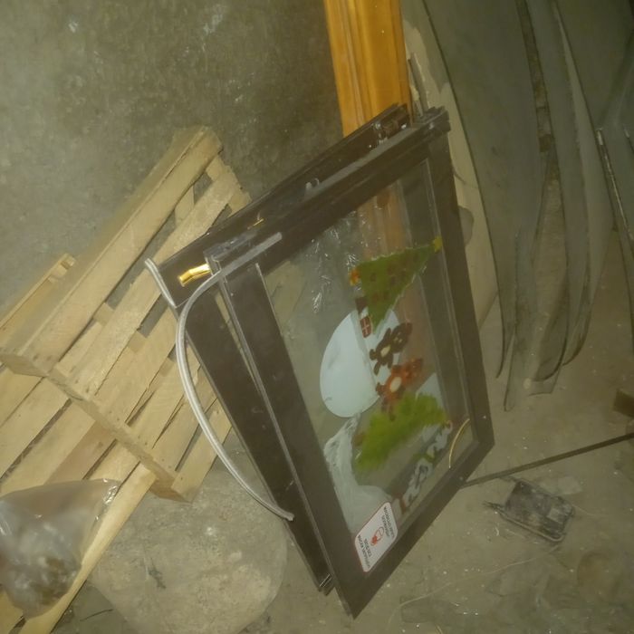 Окно с открыванием перегородки