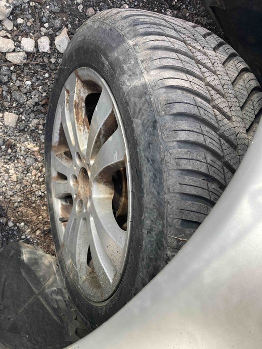 4 броя всесезонни гуми с джанти Мерцедес 17 цола